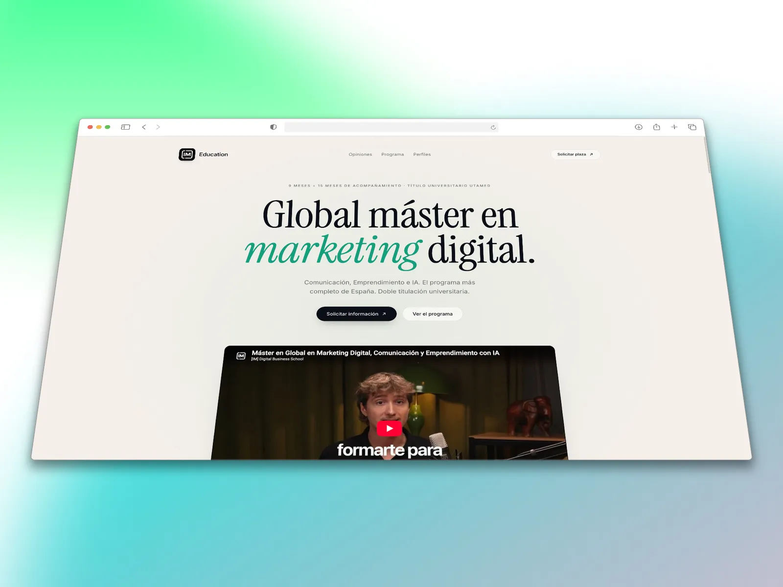 IM Education Website