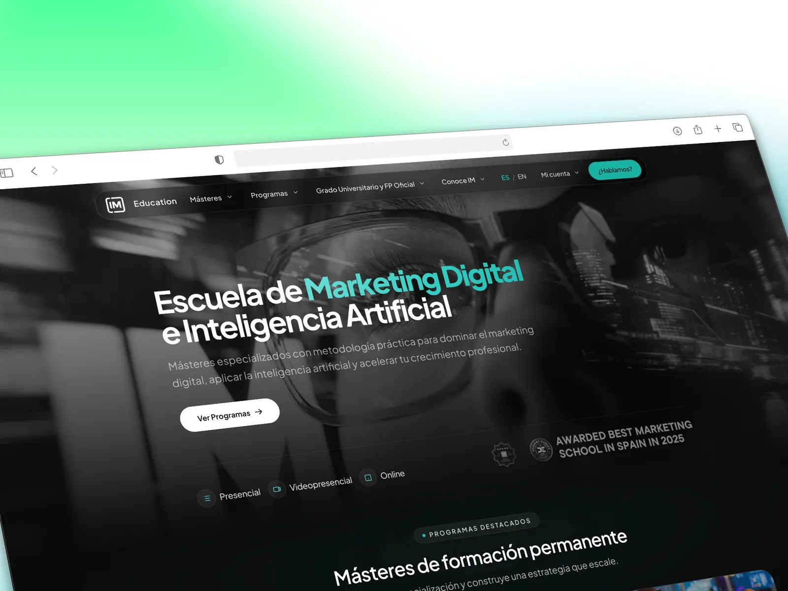 IM Education Website